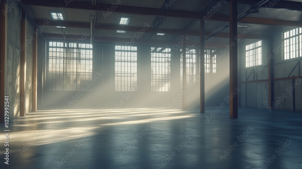 Bright Industrial Space with Natural Light Bright Industrial Space with Natural Light