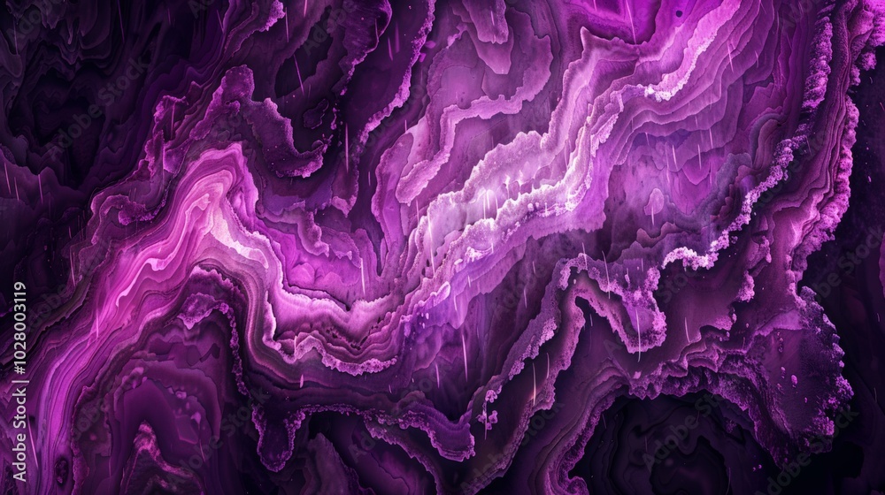 Abstract background resembling purple ink flowing in water, creating a mesmerizing and artistic effect