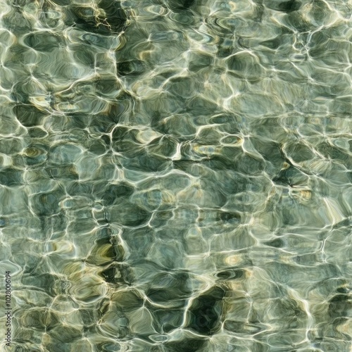 Photo of a seamless texture of calm pond water photo