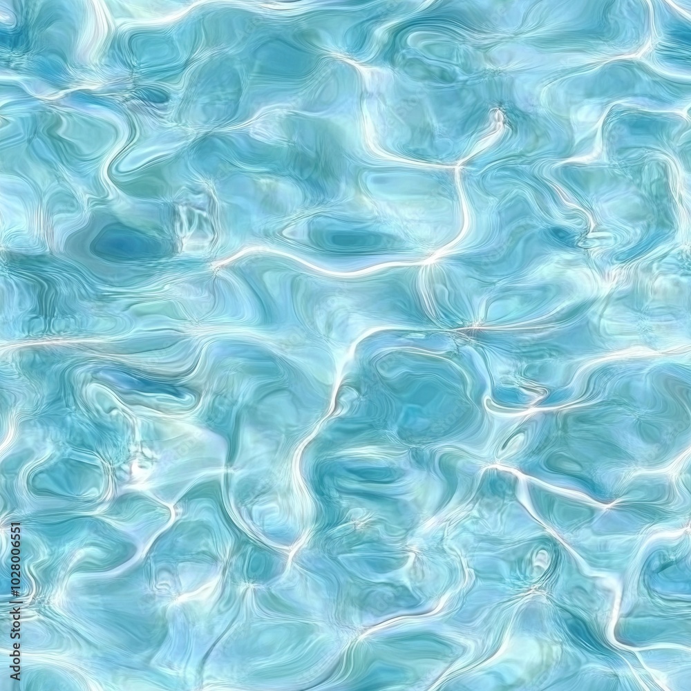 Photo of a seamless texture of flowing river water Photo of a seamless texture of flowing river water