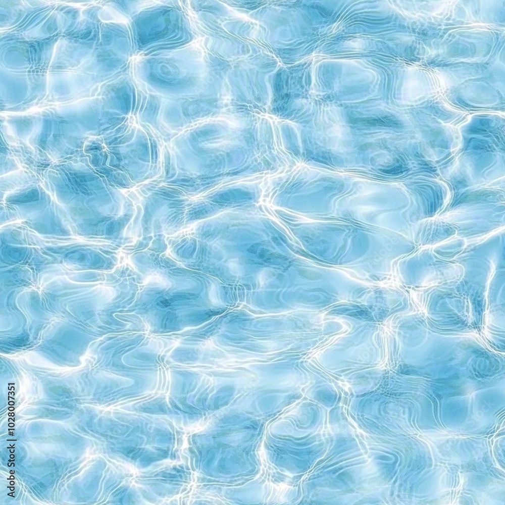 Photo of a seamless texture of shallow beach water Photo of a seamless texture of shallow beach water