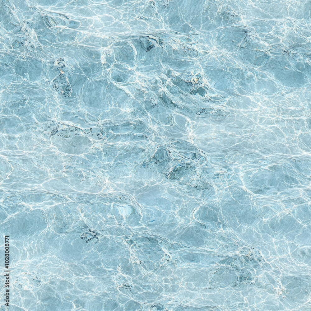 Photorealistic seamless texture of still ocean water at midday Photorealistic seamless texture of still ocean water at midday