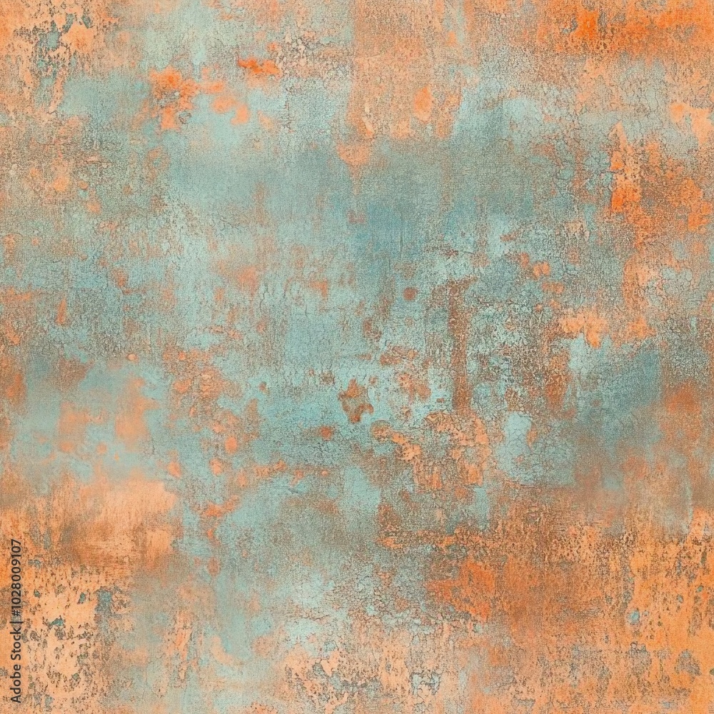 seamless aged copper texture, faded colors, weathered appearance, rough surface seamless aged copper texture, faded colors, weathered appearance, rough surface