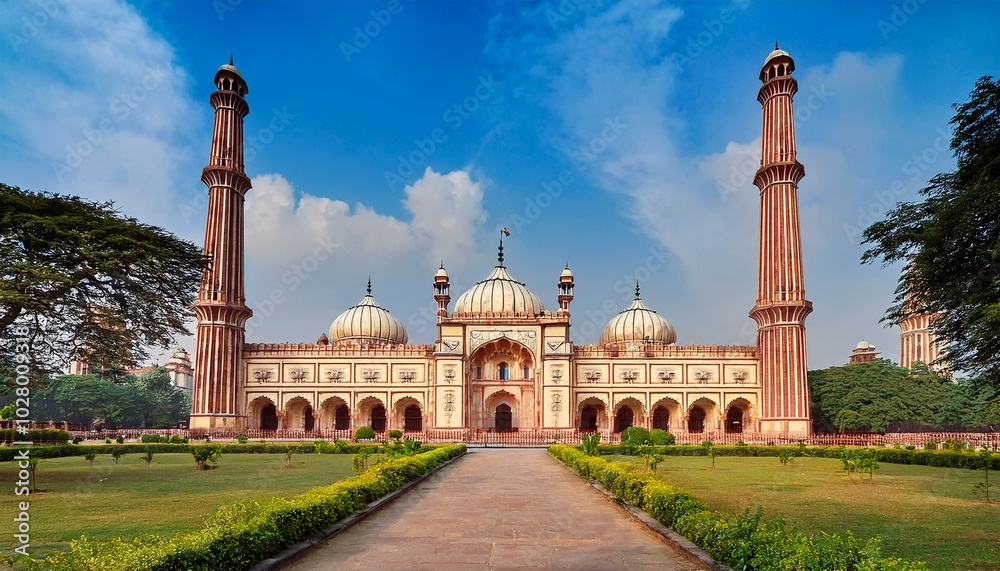 bara imambara complex bada imambara main building lucknow uttar pradesh india