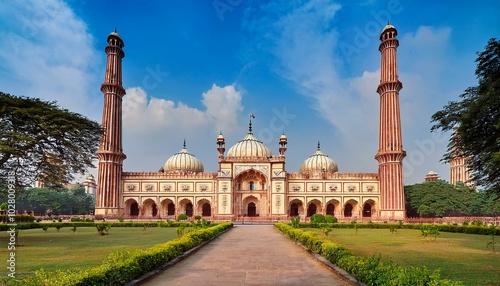Obraz na płótnie bara imambara complex bada imambara main building lucknow uttar pradesh india w salonie