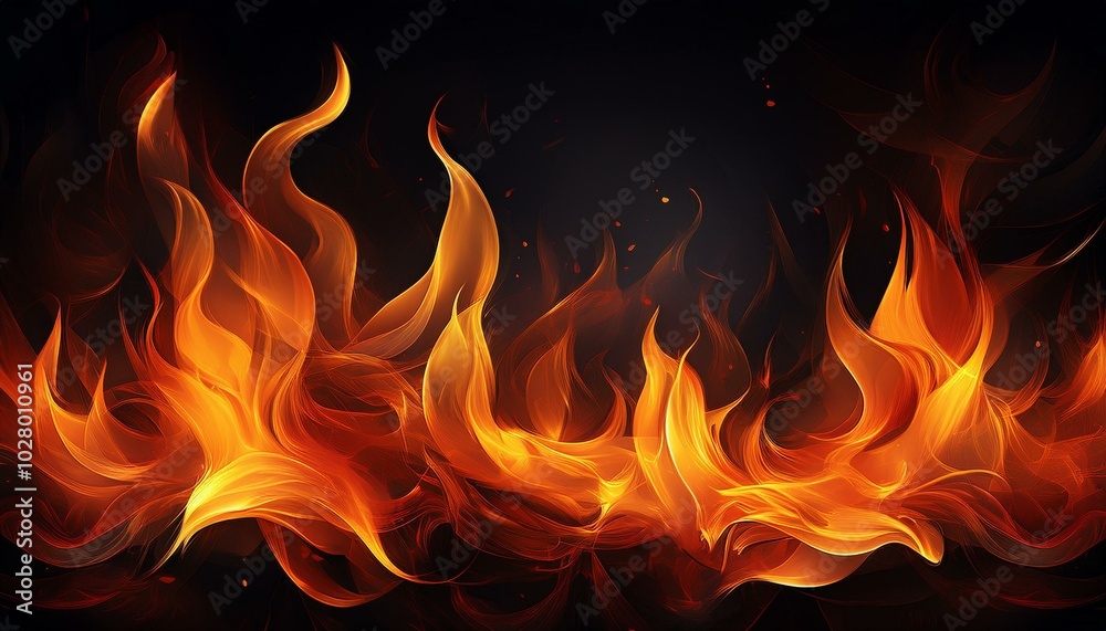 flame fires burn lights on a black background fire flames on black background abstract fire flame background flame fires burn lights on a black background fire flames on black background abstract fire flame background