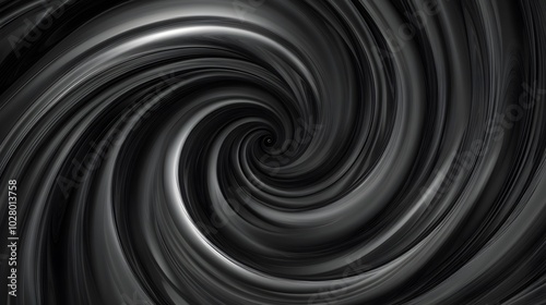 Black hole abstract pattern spiral.