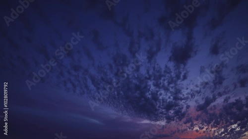 blue sky and clouds