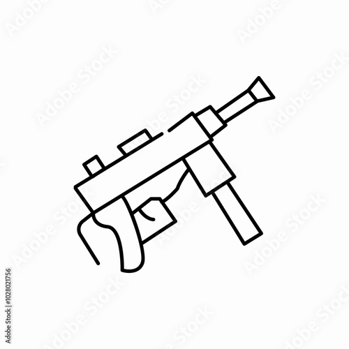 caulking gun icon sign vector