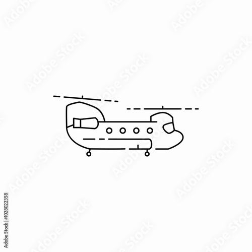 military transport icon sign vector
