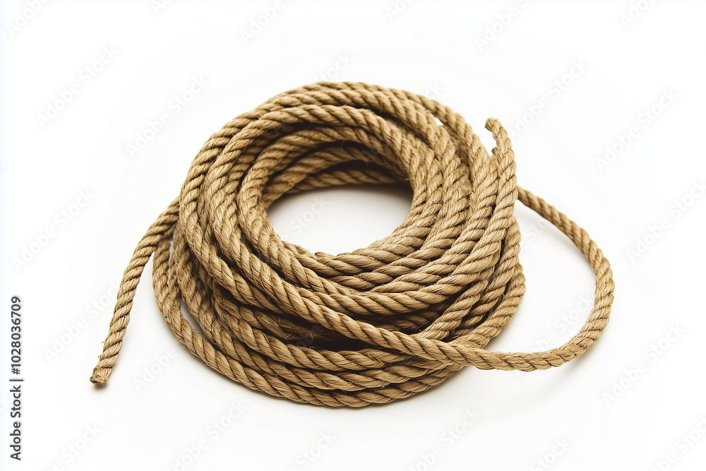 Coiled Jute Rope for Crafts and DIY Projects Coiled Jute Rope for Crafts and DIY Projects
