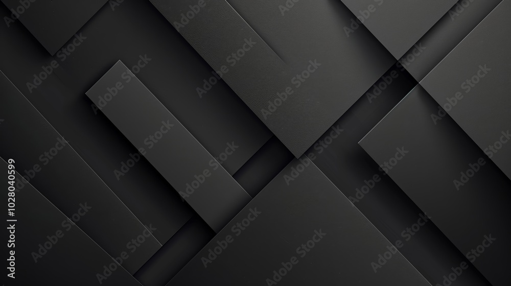 Dark geometric shapes background is creating modern and minimalist design Dark geometric shapes background is creating modern and minimalist design