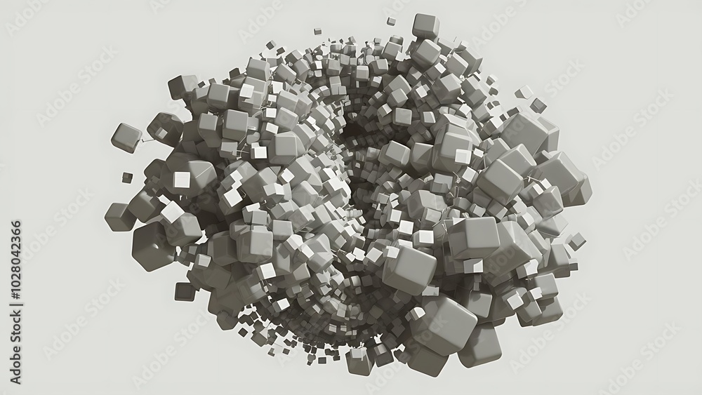 Fototapeta premium Modern oil painting in the room