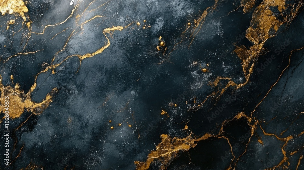 Elegant black and gold abstract marble texture. Elegant black and gold abstract marble texture.
