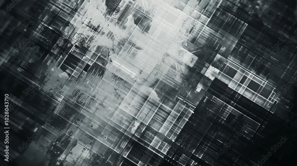 Obraz premium Modern background wallpaper design with an abstract grunge geometric pattern