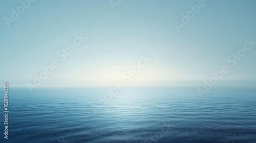 Wallpaper Mural Serene ocean view under a tranquil sky at sunrise. Torontodigital.ca