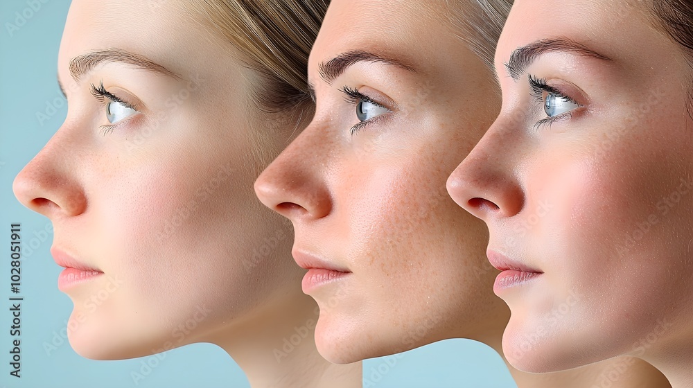 Video walkthrough of rhinoplasty recovery, featuring before images of the nose, progress shots during healing, and final after images showing the refined shape Video walkthrough of rhinoplasty recovery, featuring before images of the nose, progress shots during healing, and final after images showing the refined shape