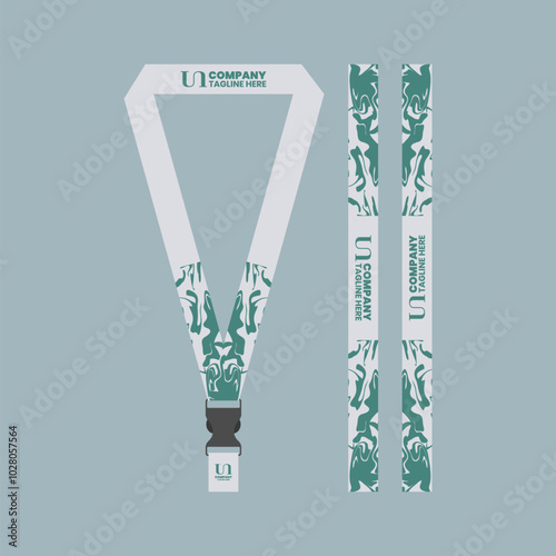 event lanyard keychain for company business id card