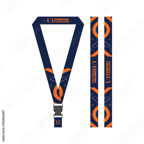 event lanyard keychain for company business id card