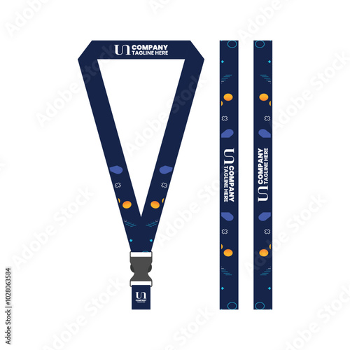 event lanyard keychain for company business id card