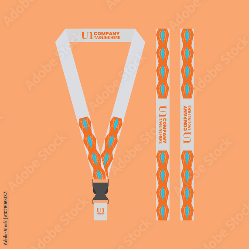 event lanyard keychain for company business id card