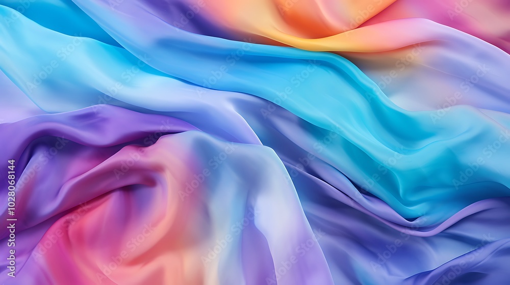 Obraz premium Tie dye fabric texture background