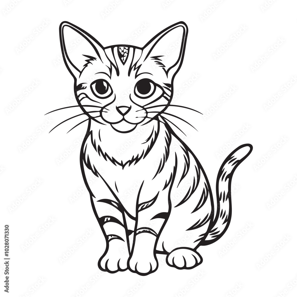 Cat Silhouette vector Graphic perfect for design projects Cat Silhouette vector Graphic perfect for design projects