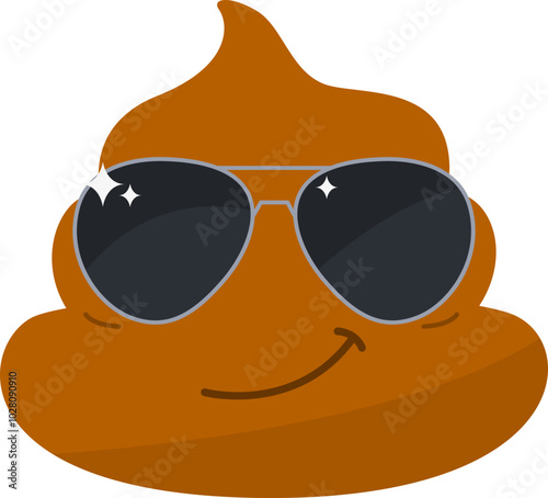 Poop Emoji Illustration