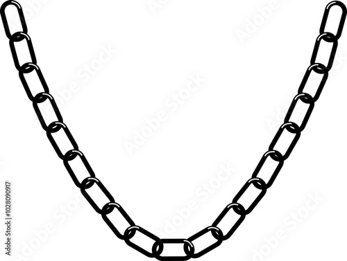 Neckless Jewelery Ilustration