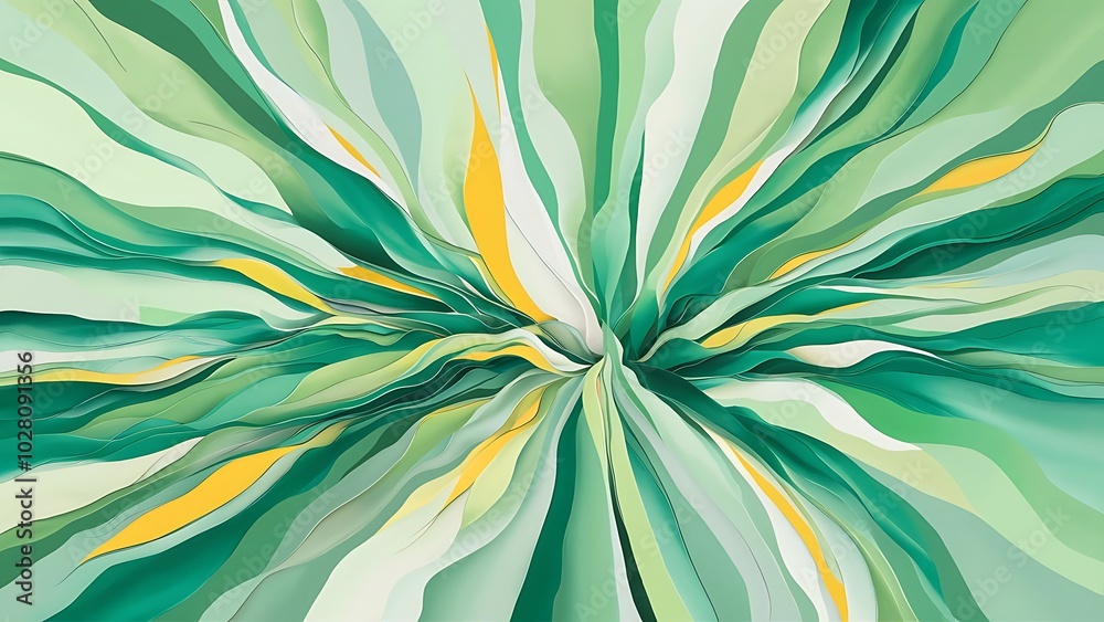 Fototapeta premium Abstract light green background