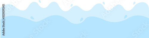 beach water illustration