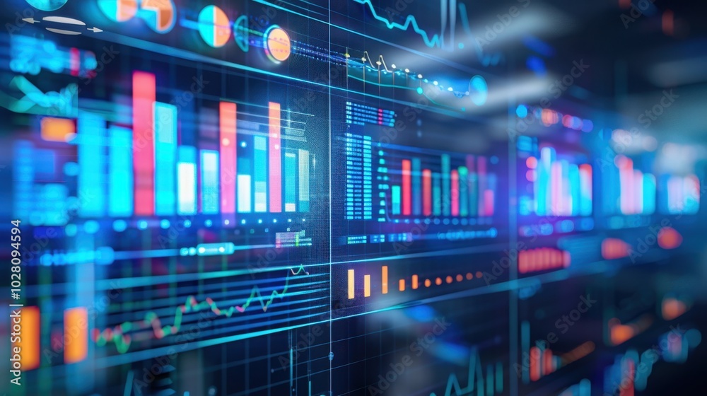 Modern Data Visualization with Colorful Graphs and Charts Modern Data Visualization with Colorful Graphs and Charts