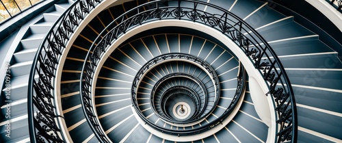 Spiral Staircase Architectural Detail