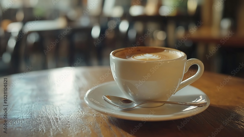 A simple cup of espresso coffee, featuring rich, dark brown tones and a smooth, velvety crema on top, placed on a minimalist background that emphasizes the elegance and simplicity A simple cup of espresso coffee, featuring rich, dark brown tones and a smooth, velvety crema on top, placed on a minimalist background that emphasizes the elegance and simplicity