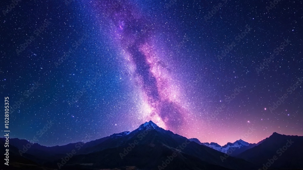 Stunning galaxy with colorful stars and nebulas Stunning galaxy with colorful stars and nebulas