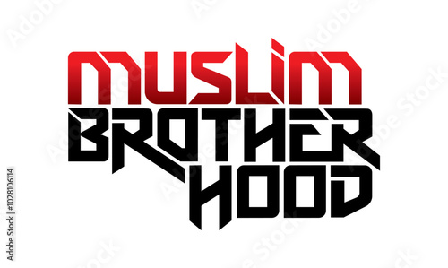 Free Download letter muslim brotherhood design vector - GFXLoad