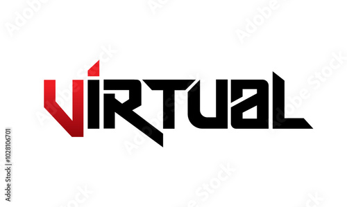 letter virtual design vector symbol