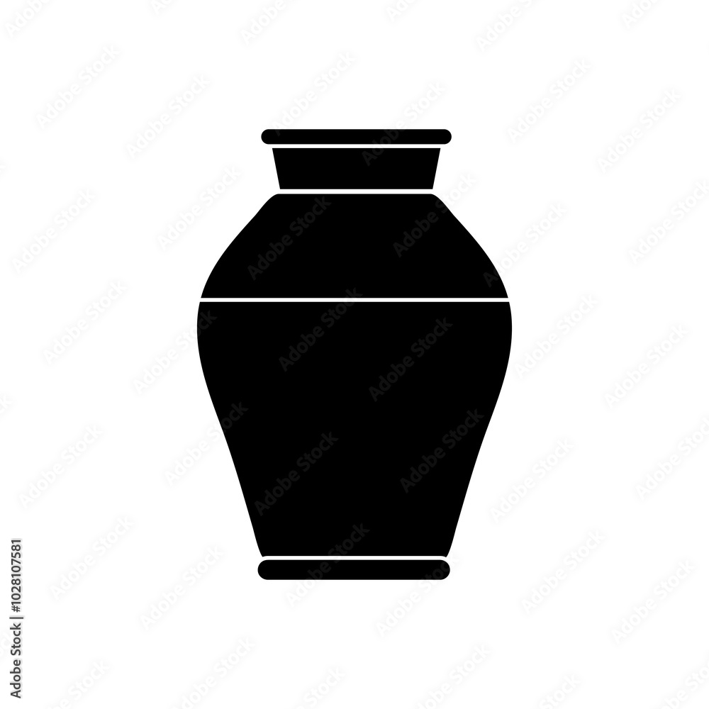 Cremation urn of ashes vector icon, simple flat black trendy style illustration for web and app..eps Cremation urn of ashes vector icon, simple flat black trendy style illustration for web and app..eps