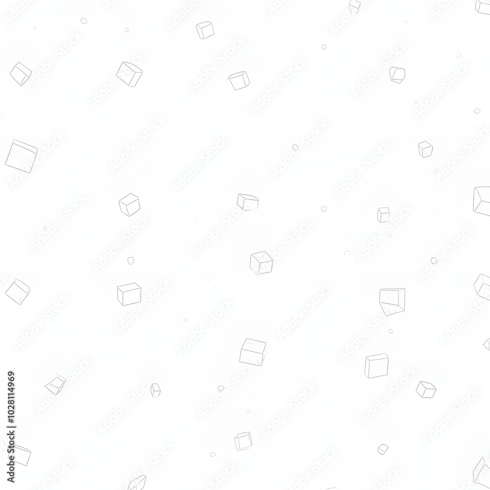 minimalist style Geometric cube Patterns frame
background. Generative ai minimalist style Geometric cube Patterns frame
background. Generative ai