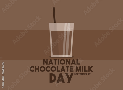 National Chocolate Milk Day. September 27.