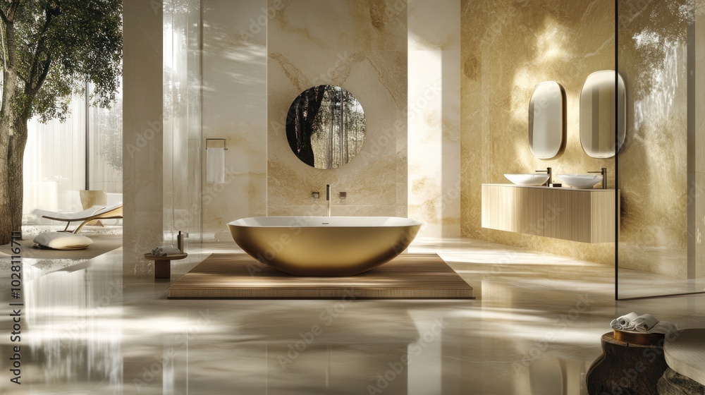Luxury bathroom ideas, showcasing innovative design concepts like smart ...
