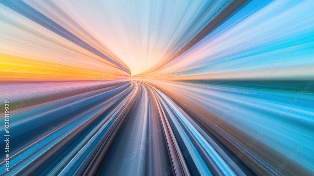 Abstract Speed Lines, Blurred Motion, Dynamic Colors, Zoom Effect Abstract Speed Lines, Blurred Motion, Dynamic Colors, Zoom Effect