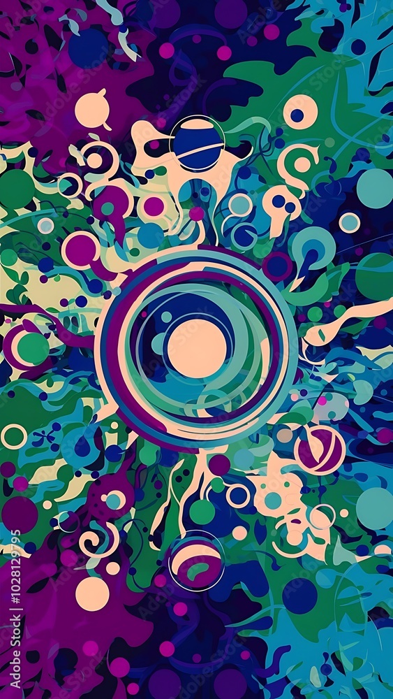 Fototapeta premium Abstract background vector illustration