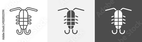 plankton icon Vector illustration art