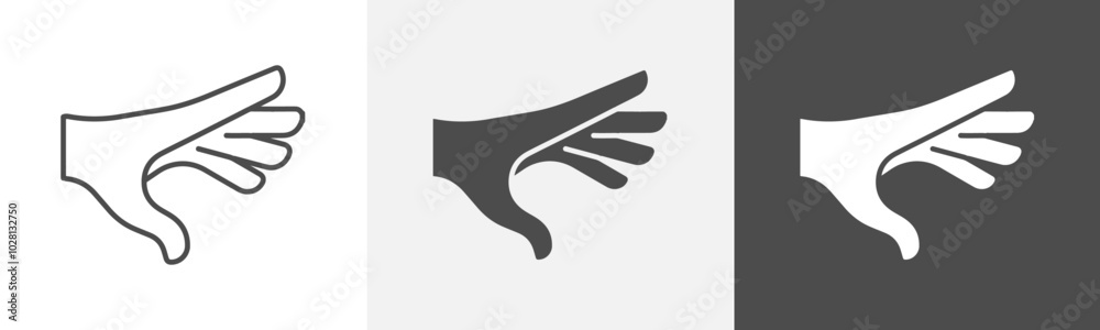 reach icon Vector illustration art reach icon Vector illustration art