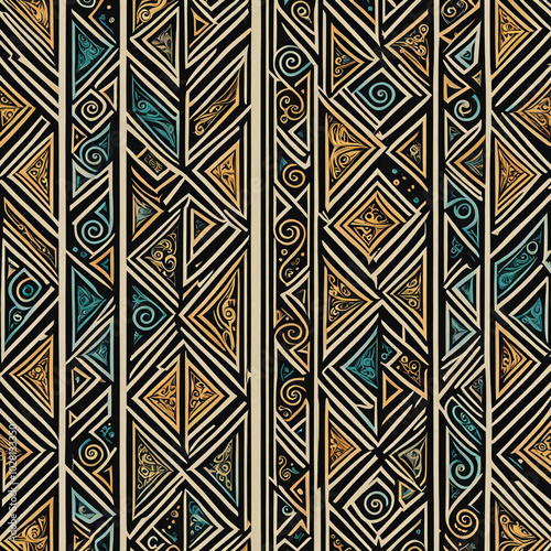 Seamless floral pattern background design