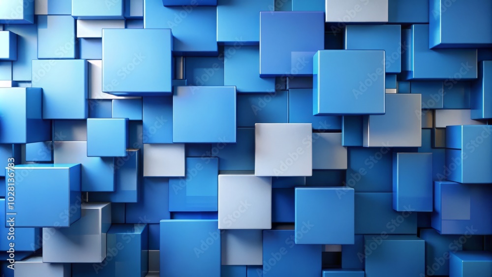 A vibrant composition featuring modern abstract blue squares, perfect for contemporary design backgrounds, evoking a sense of creativity and sophistication in visual aesthetics. A vibrant composition featuring modern abstract blue squares, perfect for contemporary design backgrounds, evoking a sense of creativity and sophistication in visual aesthetics.