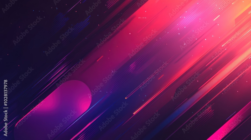 Obraz premium Modern technology background with minimalist design, showcasing clean lines, sharp digital elements, and subtle tech accents, reflecting contemporary tech aesthetics.