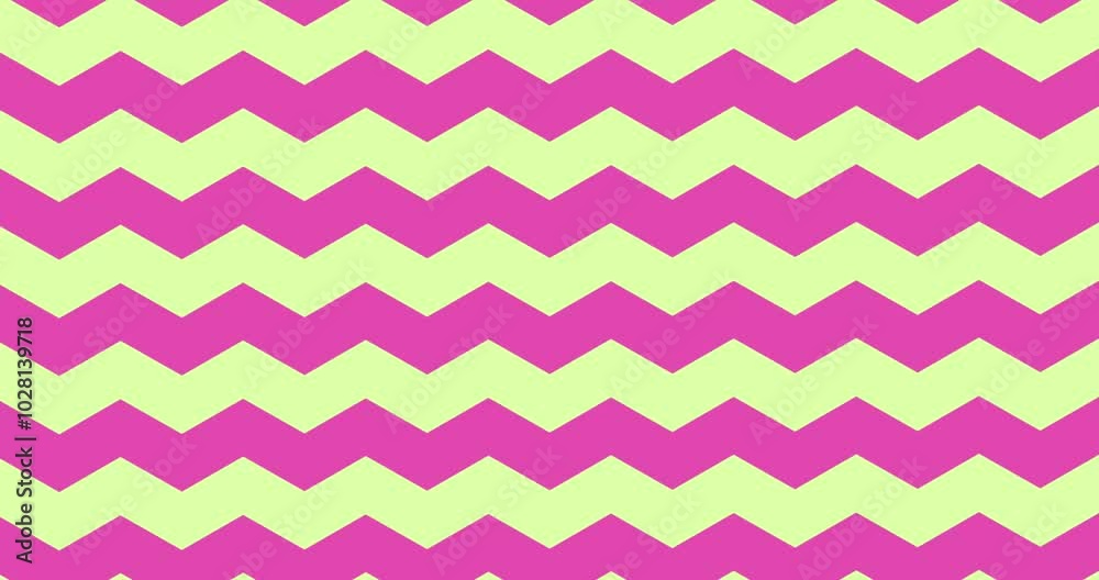 Pink and white zigzag motion graphic background