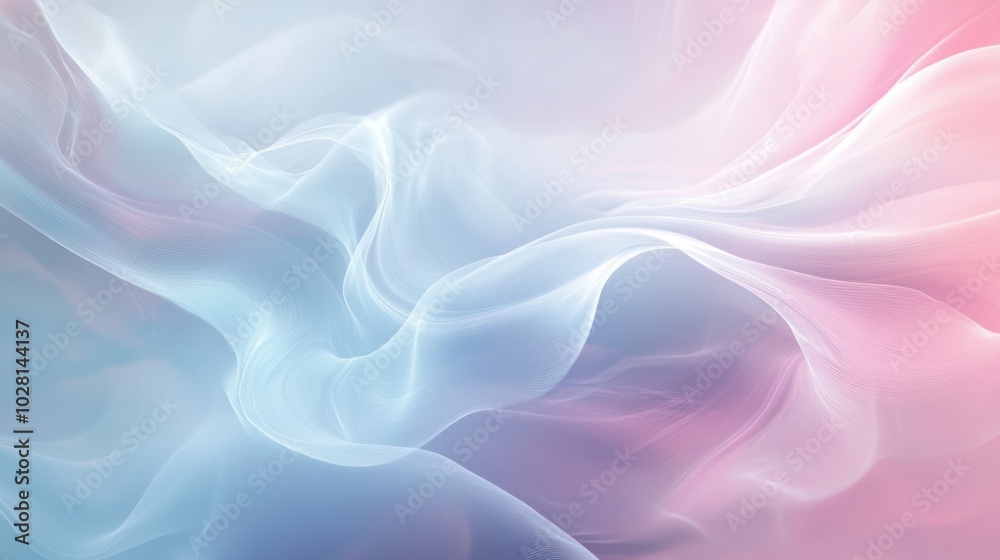 Fototapeta premium Soft digital texture background: A smooth, digitally created texture background, ideal for tech-related or modern visual projects.